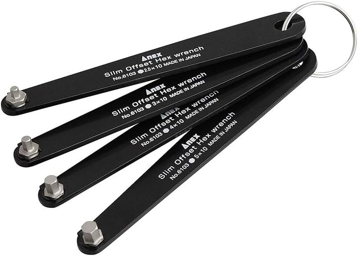 Anex 6103F Ultra Low Profile Hex Drive Handle by Anex