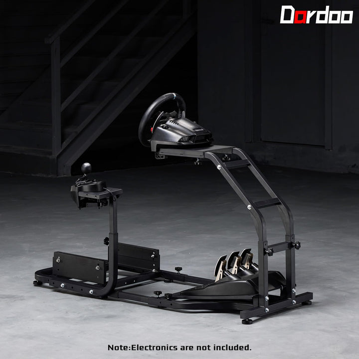 Dardoo Racing Simulator Cockpit Einstellbar Passend für Logitech G27 G29 G920 G923, Thrustmaster T30
