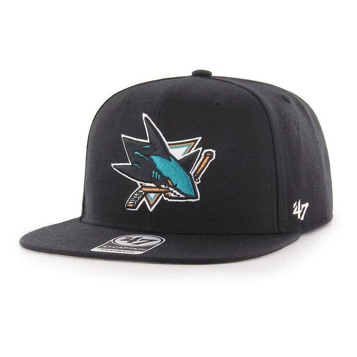 '47 Brand Snapback Cap - Captain San Jose Sharks schwarz