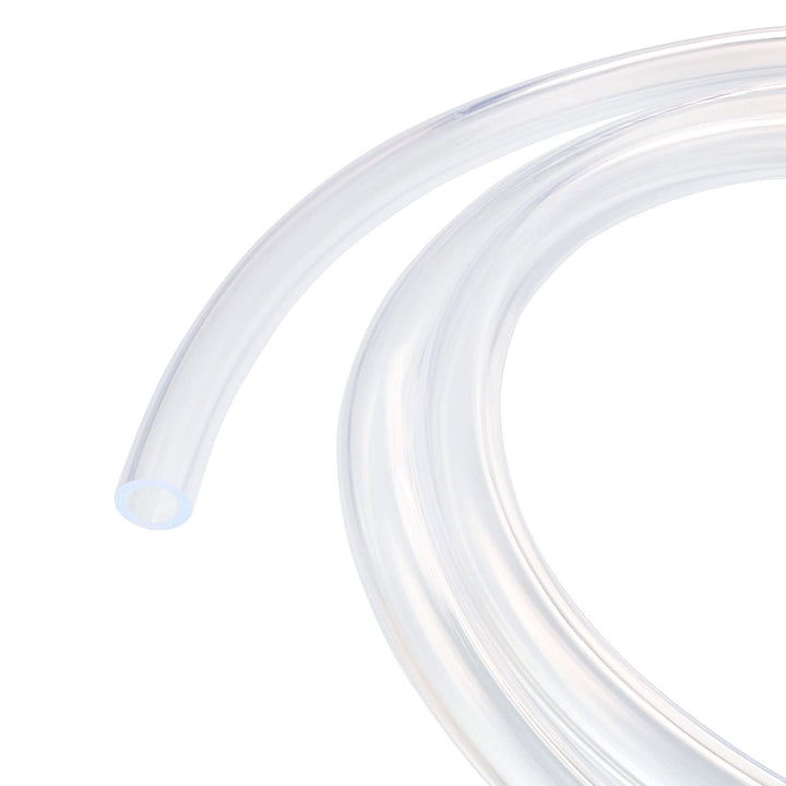sourcing map PVC Transparenter Schlauch Vinylschlauch 8mm ID 12mm OD 10ft Flexibles Leichtgewicht fü