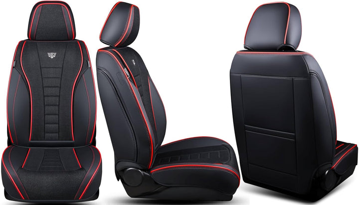 Schonbezüge Sitzbezüge für Skoda Fabia 2 Bj 2007-14 in Schwarz NL1