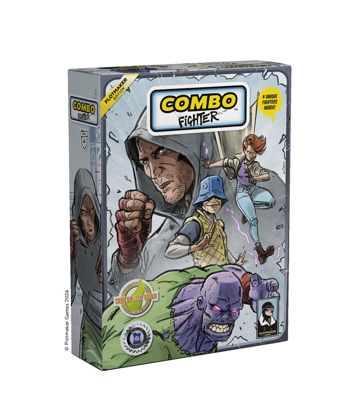 Combo Fighter Plotmaker Edition Pack 4 - Arcade Action Kartenspiel - Combo Fighter Erweiterung - Sch