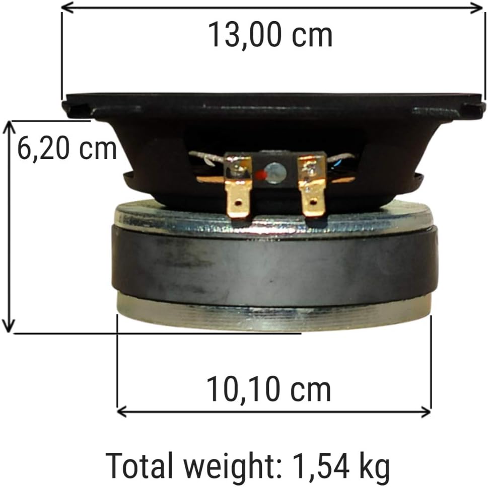 1 WOOFER CIARE CM133 cm 133 Lautsprecher von 13,00 cm 130 mm 5" mit 80 watt rms und 200 watt max mit