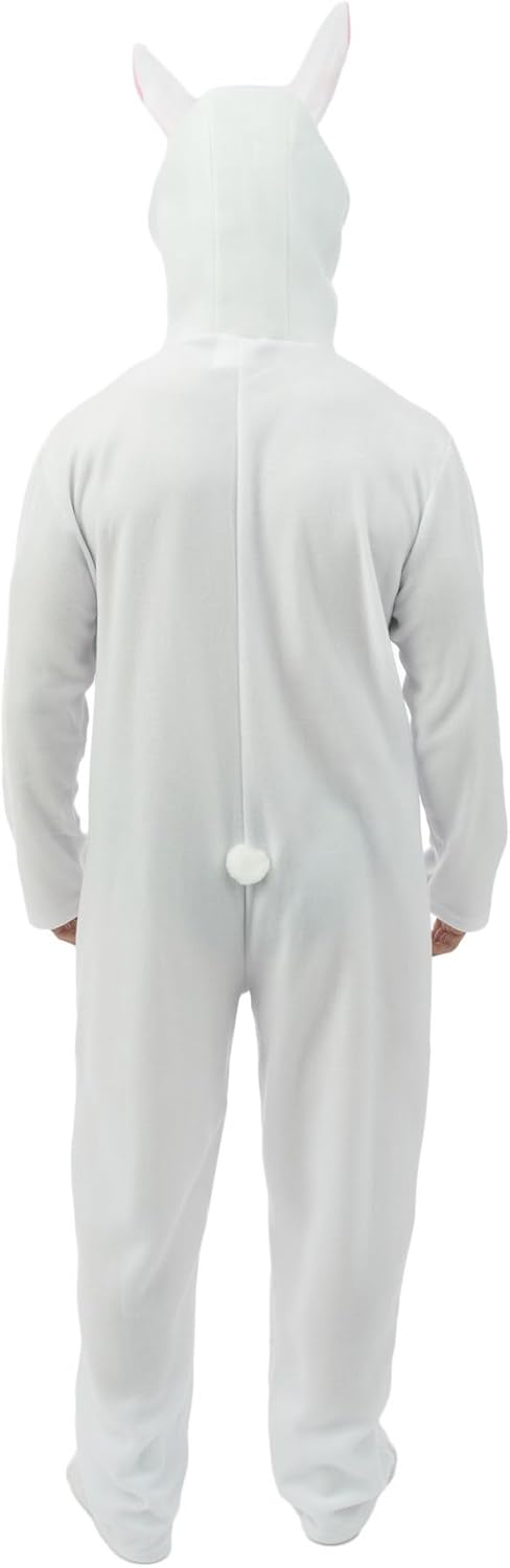P'TIT CLOWN - Hasenkostüm - Erwachsenenkostüm - Unisex - Perfekt für Karneval, JGA, Ostern, Hallowee