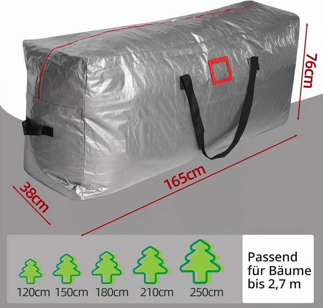 Extra Grosse Umzugstaschen 476.3L, Plastiktasche Aufbewahrungstasche mit Stabilem Reissverschluss St