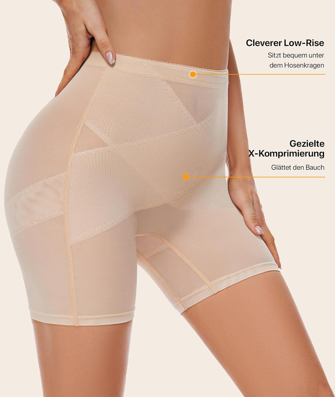 SIMIYA Bauchweg Unterhose Damen Shapewear Miederhose Hohe Taille Bauchkontrolle Leggings Unterwäsche