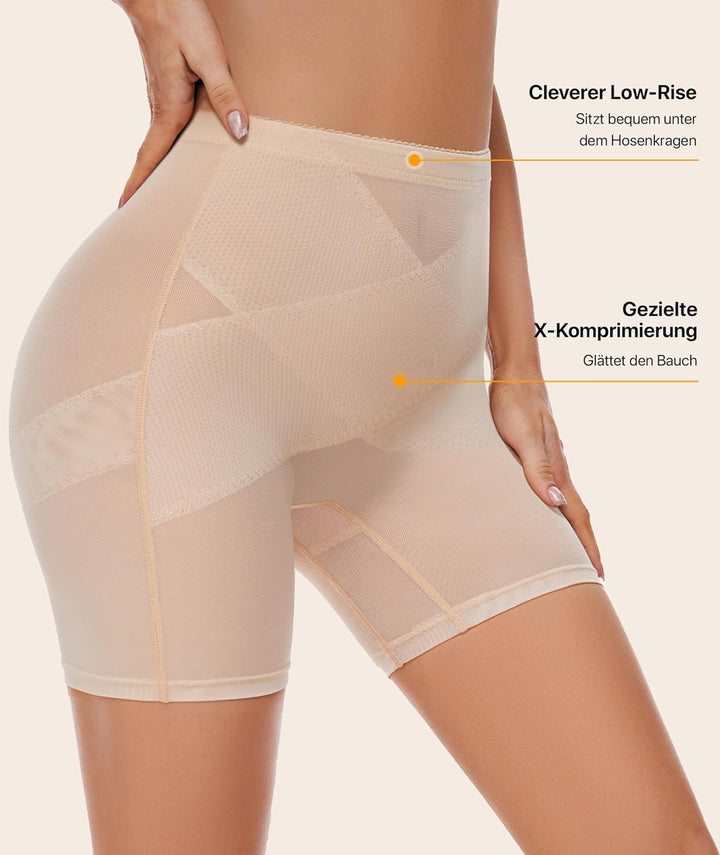 SIMIYA Bauchweg Unterhose Damen Shapewear Miederhose Hohe Taille Bauchkontrolle Leggings Unterwäsche