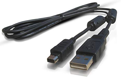 DragonTrading® Datentransfer USB-Kabel für Olympus Digitalkameras, USB CB-USB5 / CB-USB6, kompatibel