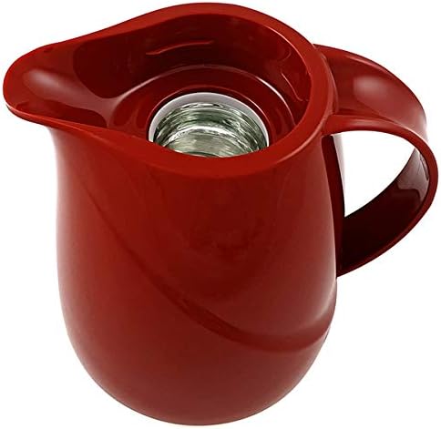 Helios Wave Kunststoff-Isolierkanne, rot, 0,3 Liter Rot 0,3 Liter, Rot 0,3 Liter