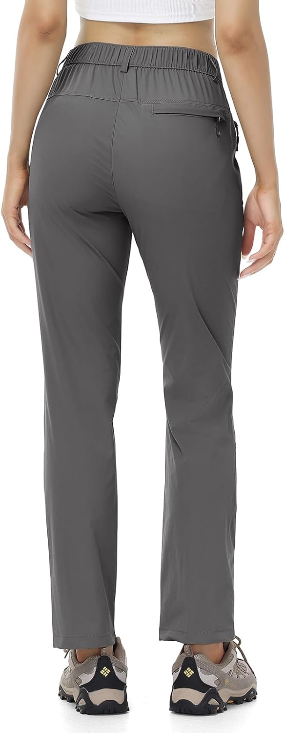 Damen Outdoor Wanderhose Quick Dry Campinghose Ultraleichter Verschleissfester UV-Schutz Atmungsakti