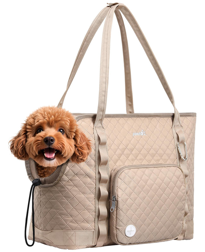 pecute Hundetasche für Kleine Hunde 5kg, Tragetasche Hund Hundetragetasche Leichte, Faltbare Hundetr