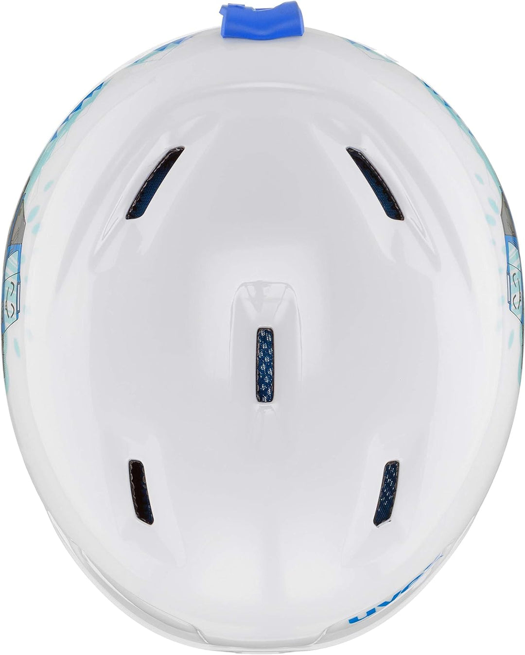 uvex manic - Skihelm für Kinder - individuelle Grössenanpassung - optimierte Belüftung 46-50 cm whit