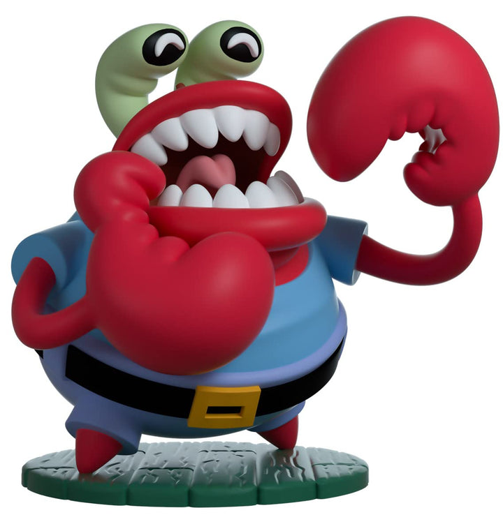 Youtooz Choking Mr Krabs 3.6" Inch Vinyl, Official Licensed Choking Mr. Krabs Collectible from Spong
