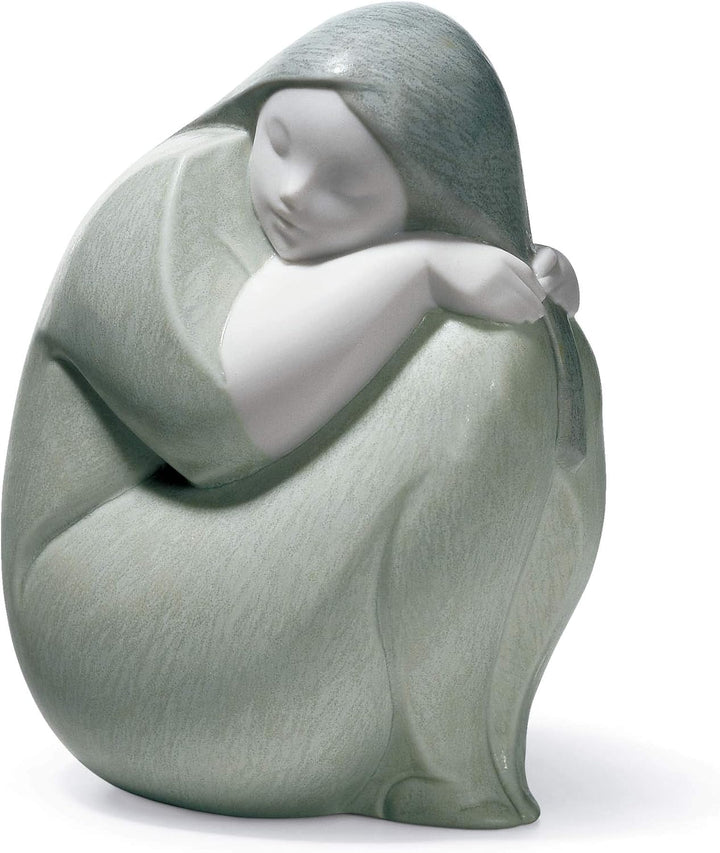 LLADRÓ Mädchen-Figur Mondkind. Mädchen. Porzellan.