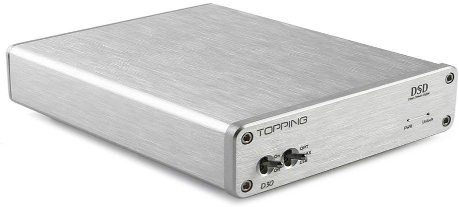 Topping D30 DSD Audio-Decoder USB Koaxial Glasfaser XMOS CS4398 24Bit 192 kHz