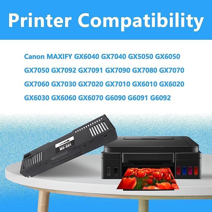 LCL MC-G01 Wartungskassette, Abfalltintensammlereinheit Kompatibel für Canon MAXIFY GX6040 GX7040 GX