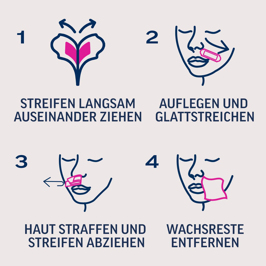 Veet Expert 40 Kaltwachsstreifen Körper & Beine + 20 Kaltwachsstreifen Gesicht zur Haarentfernung fü
