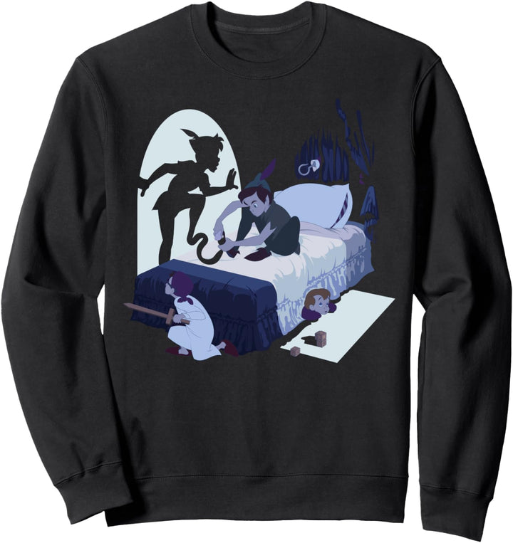 Disney Peter Pan Peter's Shadow Mischief Scene Sweatshirt