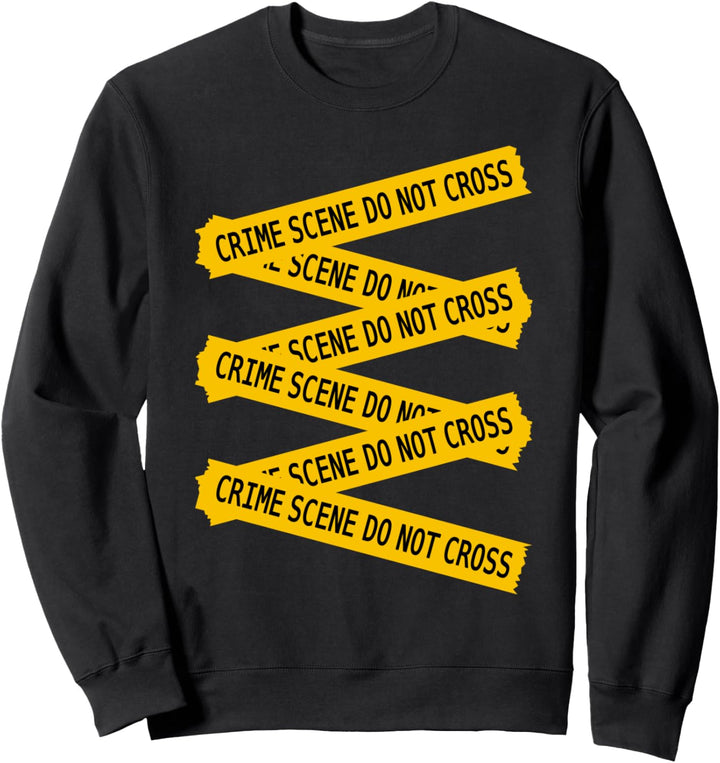 Forensische Wissenschaft Crime Scene Do Not Cross Forensik Sweatshirt