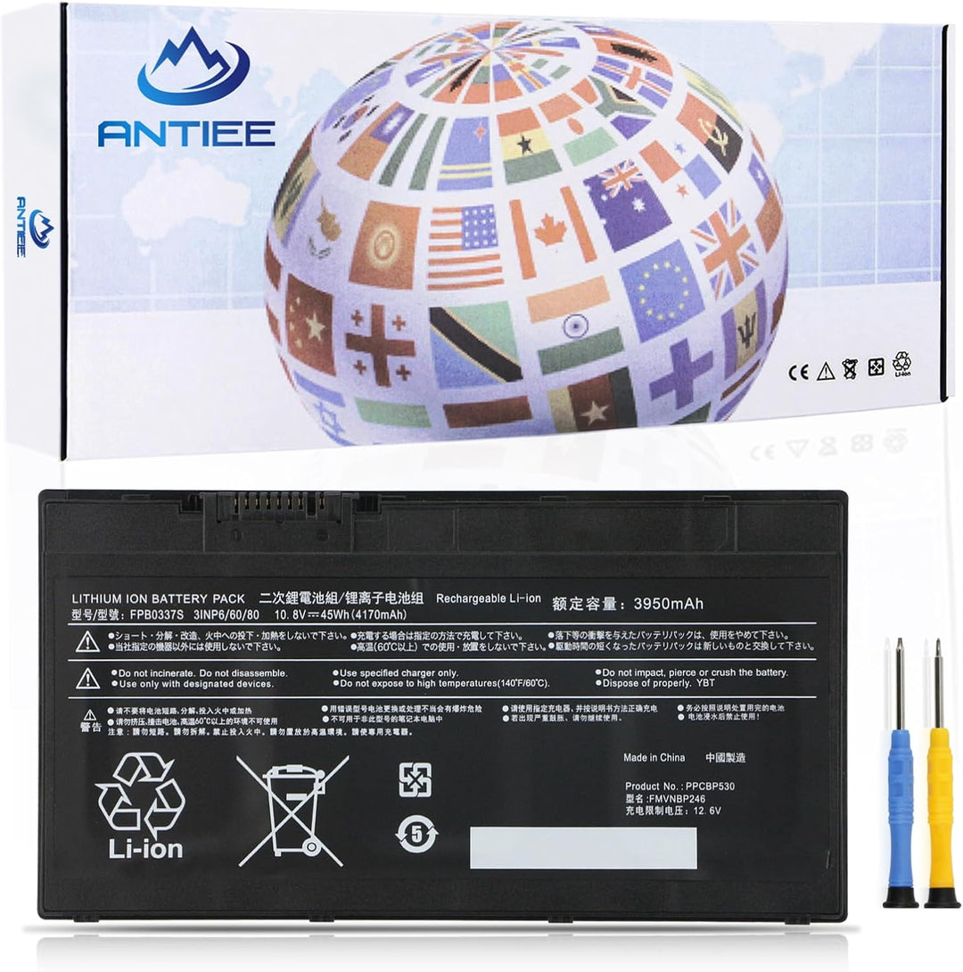 ANTIEE FPB0337S FPCBP530 Laptop Batteria per Fujitsu Lifebook P727 P728 Lifebook U727 U728 U729 U729