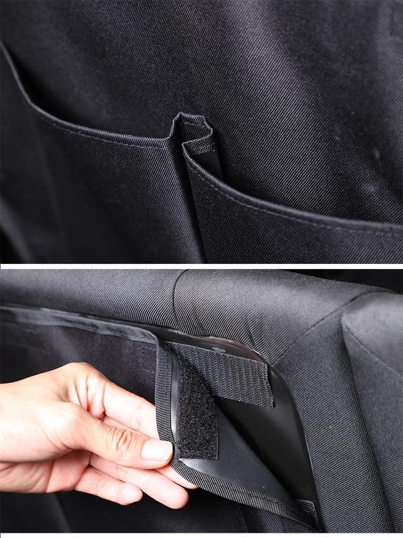 PIUGILH Kofferraum Organizer Geeignet für Fiat 500 2016-2024,Rücksitz Hänge Kofferraumtasche Aufbewa