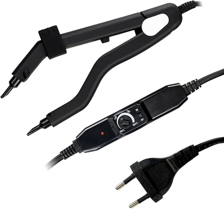 Profi Wärmezange Haar Extensions Iron, 100-240V Haarverlängerungswerkzeug für Haarverlängerung, Salo