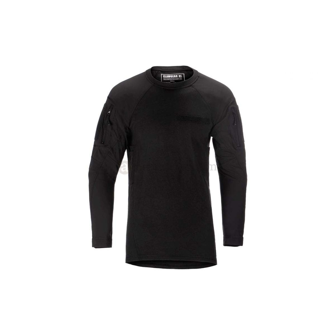 CLAW GEAR Mk. II Instructor Shirt LS S Schwarz, S Schwarz