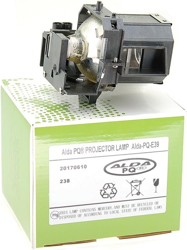 Alda PQ-Premium, Beamerlampe / Ersatzlampe für EPSON EMP-TW700 Projektoren, Lampe mit Gehäuse