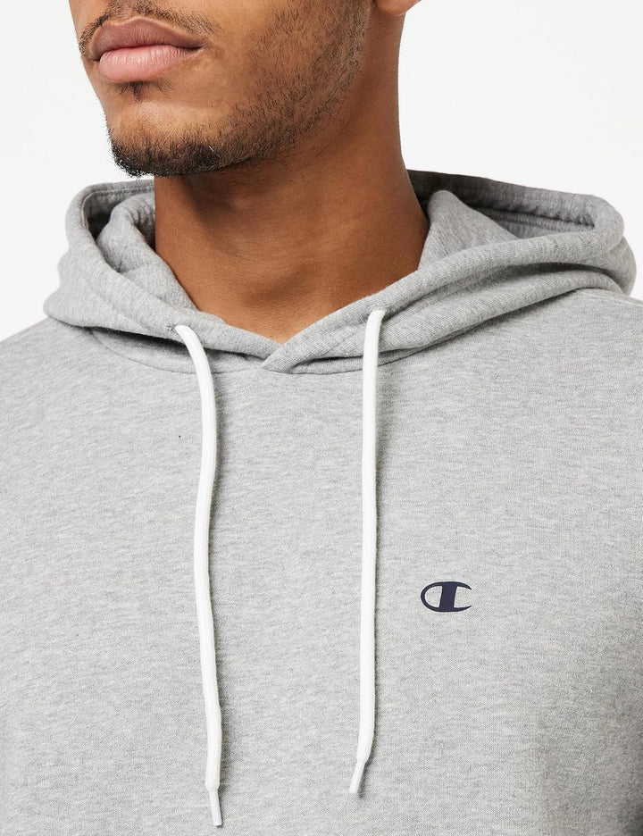 Champion Herren Legacy Basics-Powerblend Fleece Kapuzenpullover XS Helles Heather Grey, XS Helles He