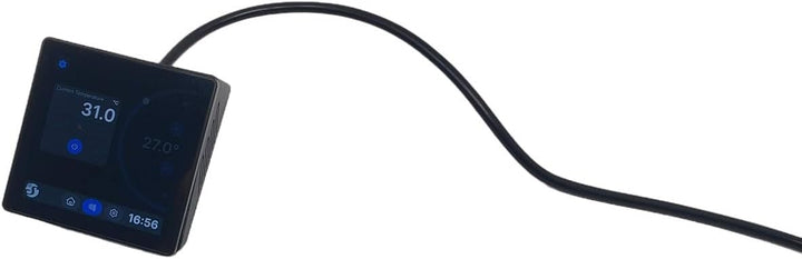 Fraos Shelly Halterung für Shelly Wand Tisch oder Wand, Winkel 35 Grad, Schwarz - 3D-gedruckt mit Mö