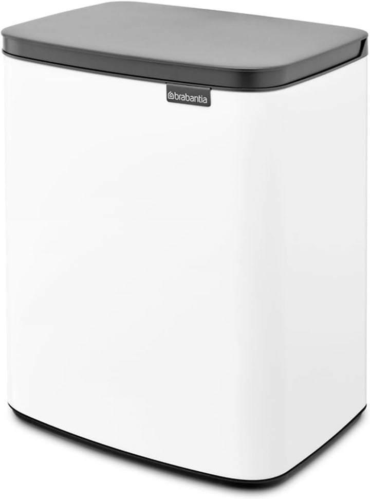 Brabantia - Bo Abfalleimer 12L - Abfalleimer, stilvoll & praktisch - Leicht zu öffnender, sanft schl