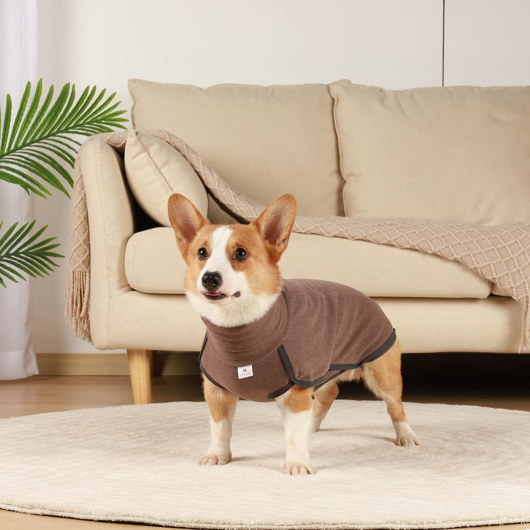 Hundepullover aus Fleece, warmer und leichter Pullover, Pyjama, Mantel, für Herbst und Winter, kalte