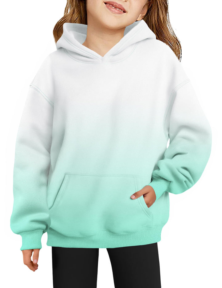 Arshiner Mädchen Kapuzenpullover Warm Fleece Kinder Hoodie Winter Pullover mit Tasche Sweatshirt für