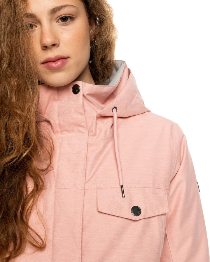 Roxy Damen Billie Jk Snowboardjacke M Mellow Rose, M Mellow Rose