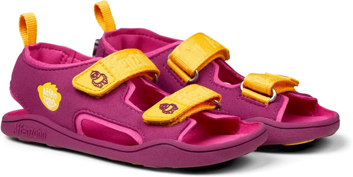 Affenzahn Sandale Vegan Airy mit Klettverschluss rutschfest Flexibel Luftig Leicht für den Sommer, G