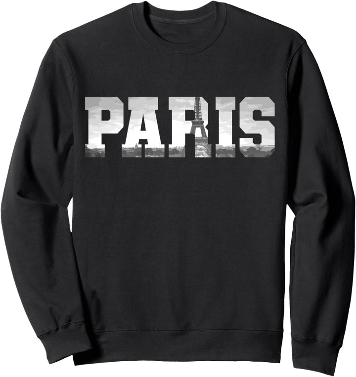 Paris Skyline Eiffelturm Frankreich Souvenir Vintage Paris Sweatshirt