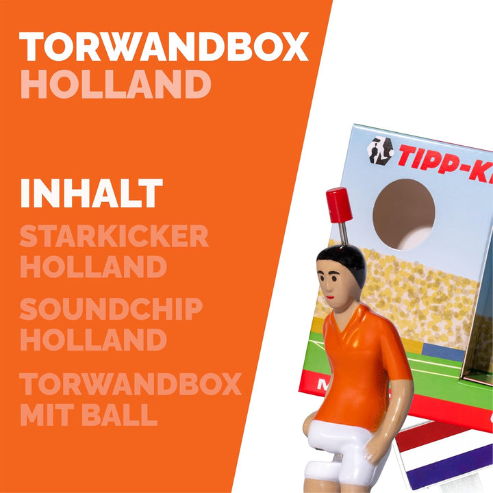 TIPP-KICK Holland-Box I Original Set Holland-Star-Kicker & Holland-Soundchip in der Torwandbox I Fig