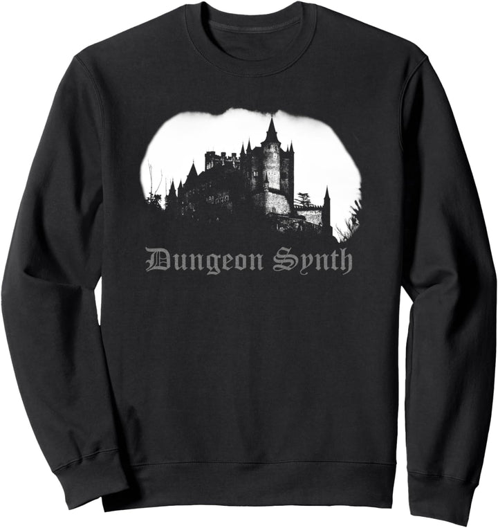Dungeon Synth Burg Schloss Dark Ambient Old-school Music Sweatshirt