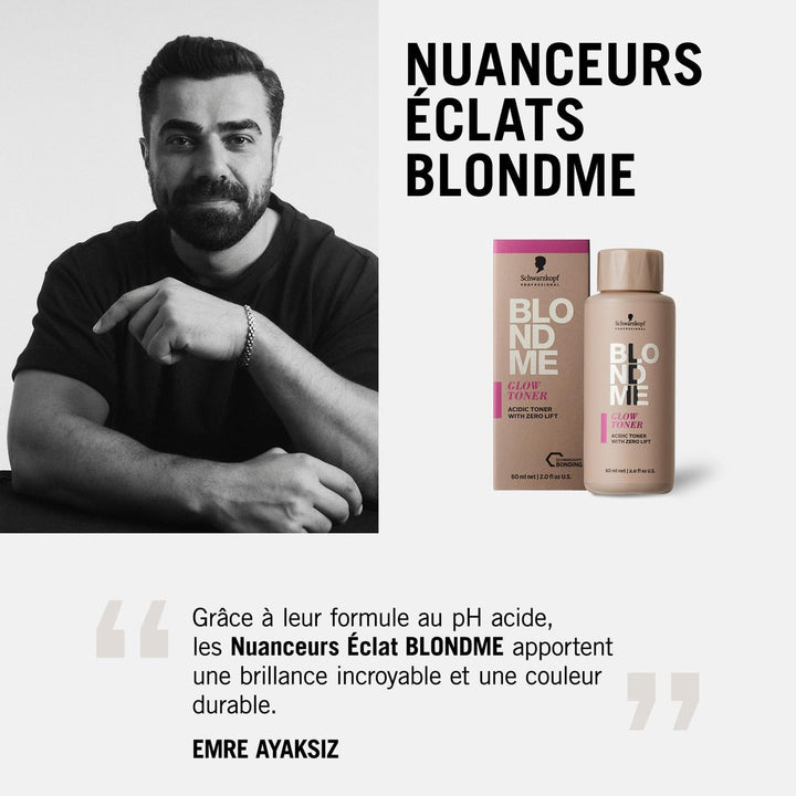 Schwarzkopf Professional BlondMe Toner Eis, 1er Pack (1 x 60 ml) Eis (Ice) 60 ml (1er Pack), Eis (Ic