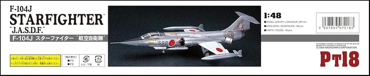 Hasegawa F-104J Starfighter JASDF Mehrfarbig