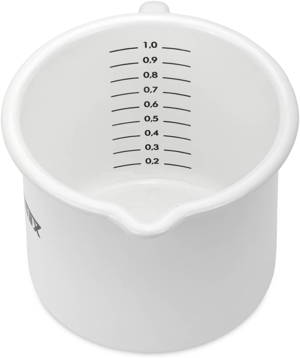 Petromax Emaille Milchtopf (1 Liter, weiss) Weiss 1 Liter, Weiss 1 Liter