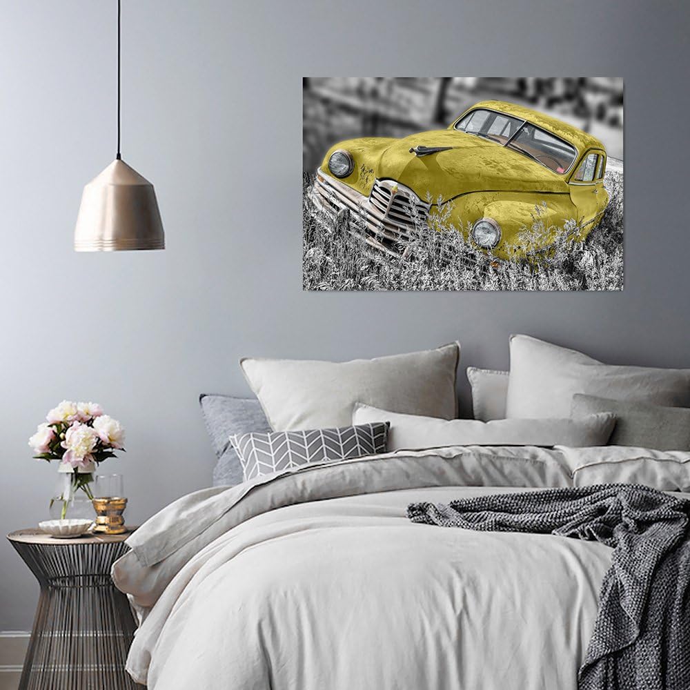 Feeby. Wandbild - 1 Teilig - 80x120 cm, Leinwand Bild Leinwandbilder Bilder Wandbilder Kunstdruck, A