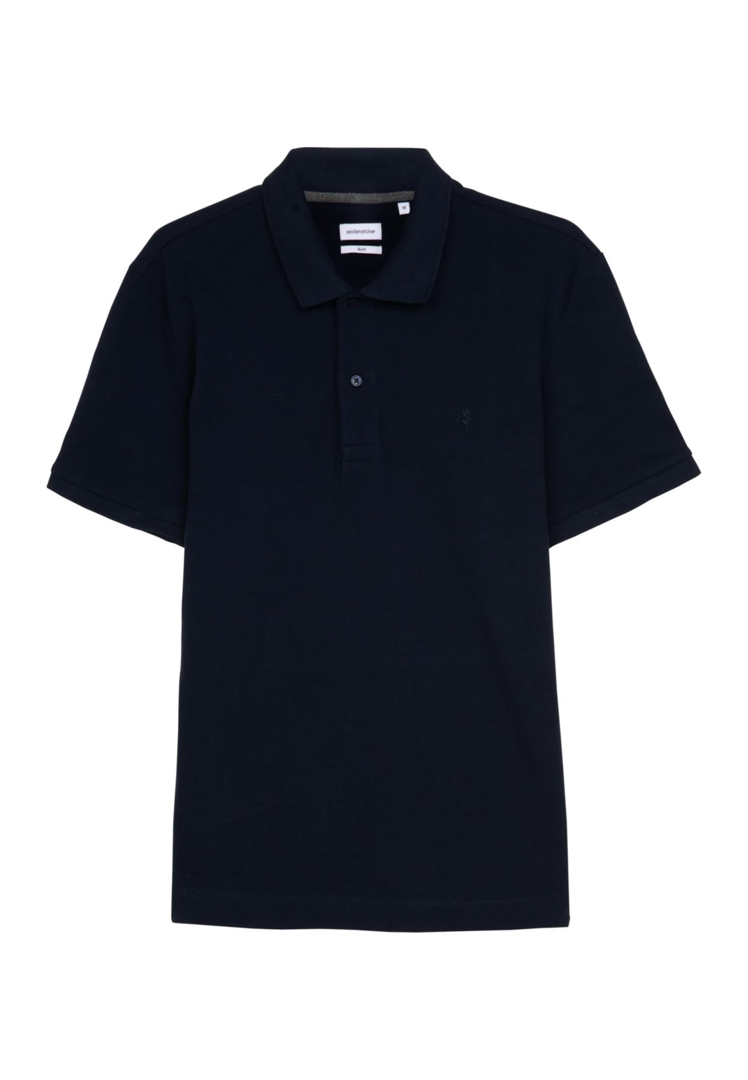 Seidensticker Herren Slim Fit-Poloshirt Kurzarm Polo Shirt S Dunkelblau, S Dunkelblau