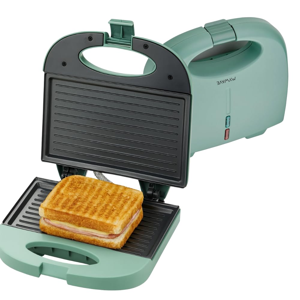 My Wave Sandwichmaker – Leistung 750 W – für alle Arten von Lebensmitteln – Öffnung um 90° – Elektro