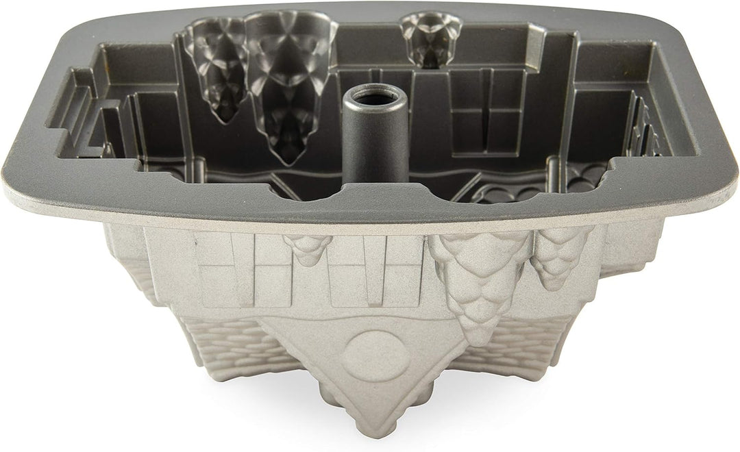 Nordic Ware Backform, Aluminiumguss, Silber, 13x25x19,1cm