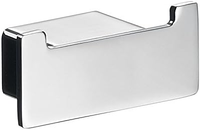 emco LOFT Badacccessoire-Set, Toilettenpapierhalter mit Deckel, WC-Bürstenganitur & Doppelhaken, ele