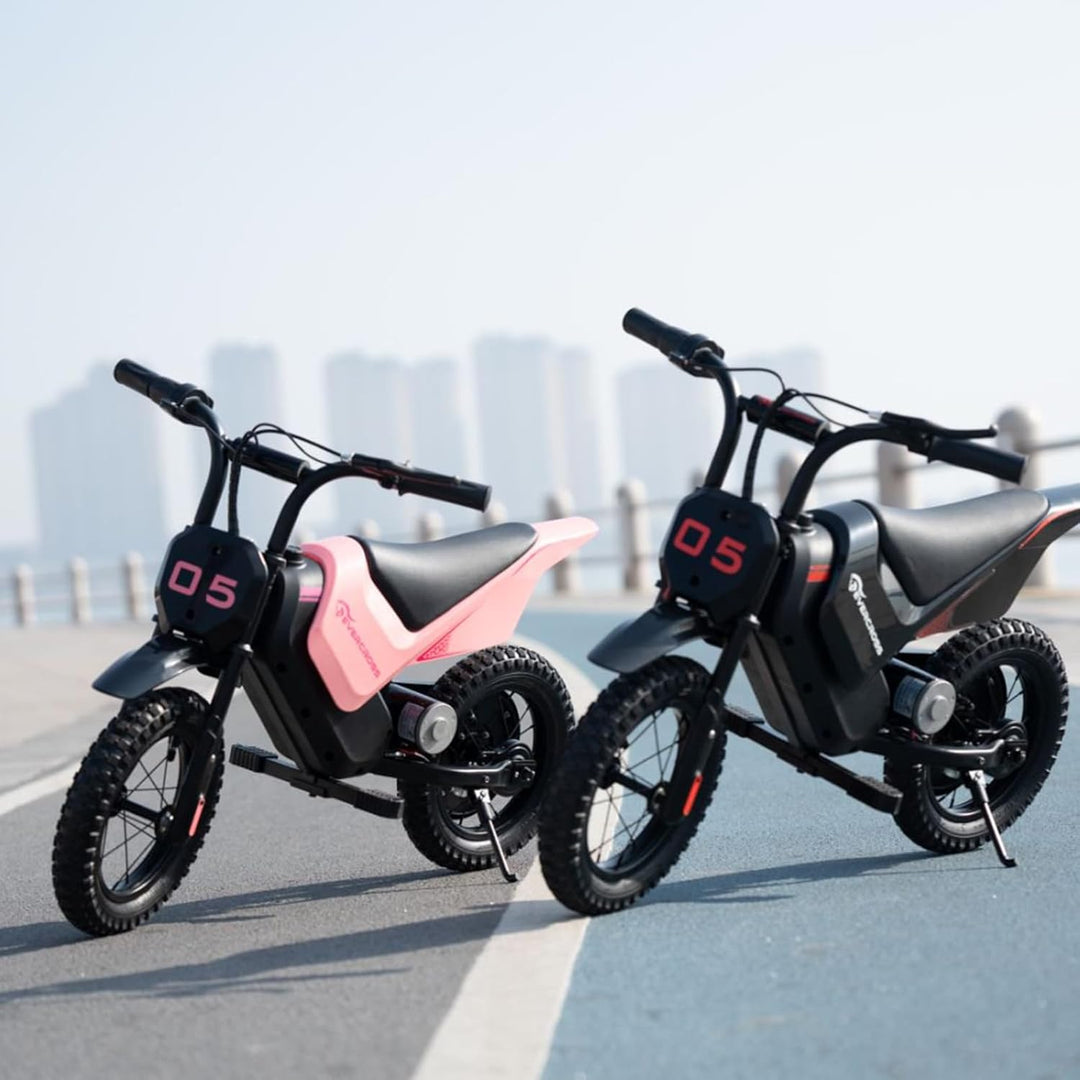 EVERCROSS EV05M Elektromotorrad Kinder, 150W Elektromotorrad, 8/16 km/h Geschwindigkeitsmodus & 10 k