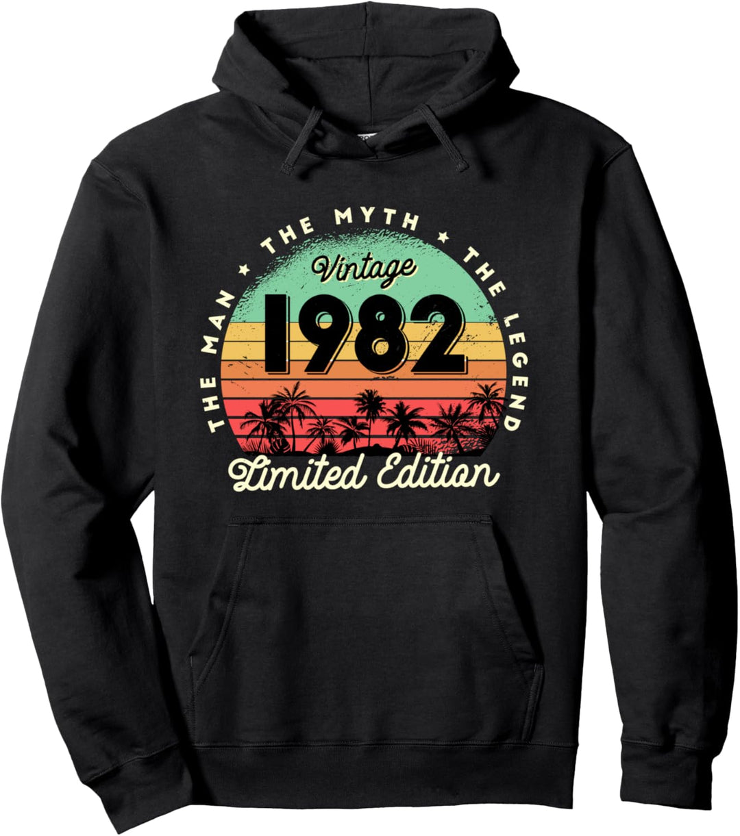 Vintage 1983 Man Myth Legend 40 Years Old 40th Birthday Gift Pullover Hoodie
