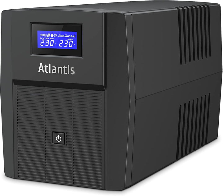 Atlantis A03-HP1503 Unterbrechungsfreie Sinuswelle 1200VA 720W Line Interactive, LCD-Display, USB-HI