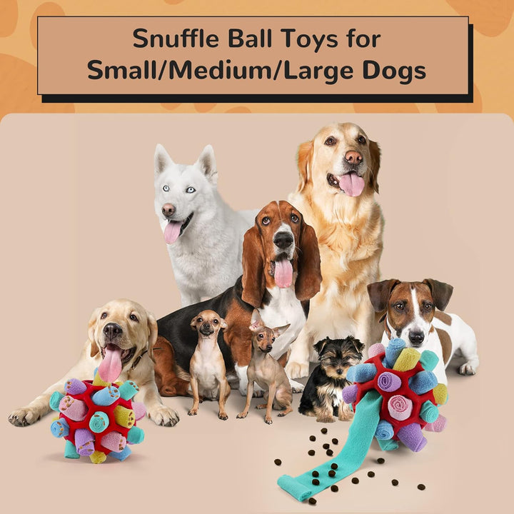 Schnüffelball für Hunde, Schnüffelteppich Schnüffelspielzeug Interaktive Hundespielzeug tragbarer Ha